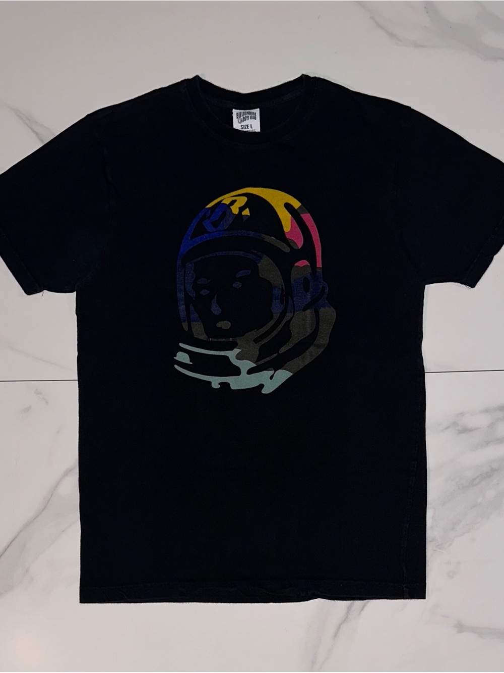 Billionaire Boys Club BB Helmet Flock T-Shirt Black Large